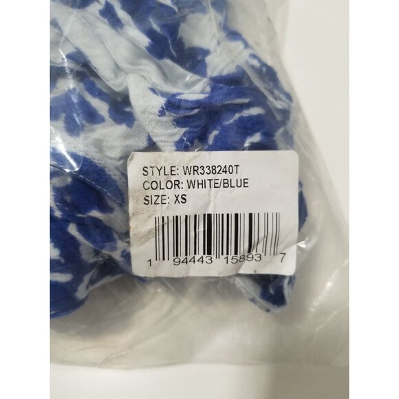 Band of the Free Neoma Dress In Blue and White - Size XS - Picture 4 of 6